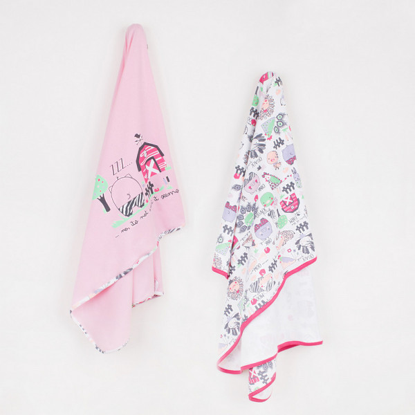 MY BABY PREKRIVAC 2U1 PINK 219 