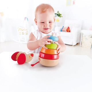 HAPE DECIJA DRVENA KUCA DINDOLINO E0448A 