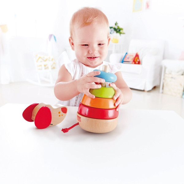 HAPE DECIJA DRVENA KUCA DINDOLINO E0448A 