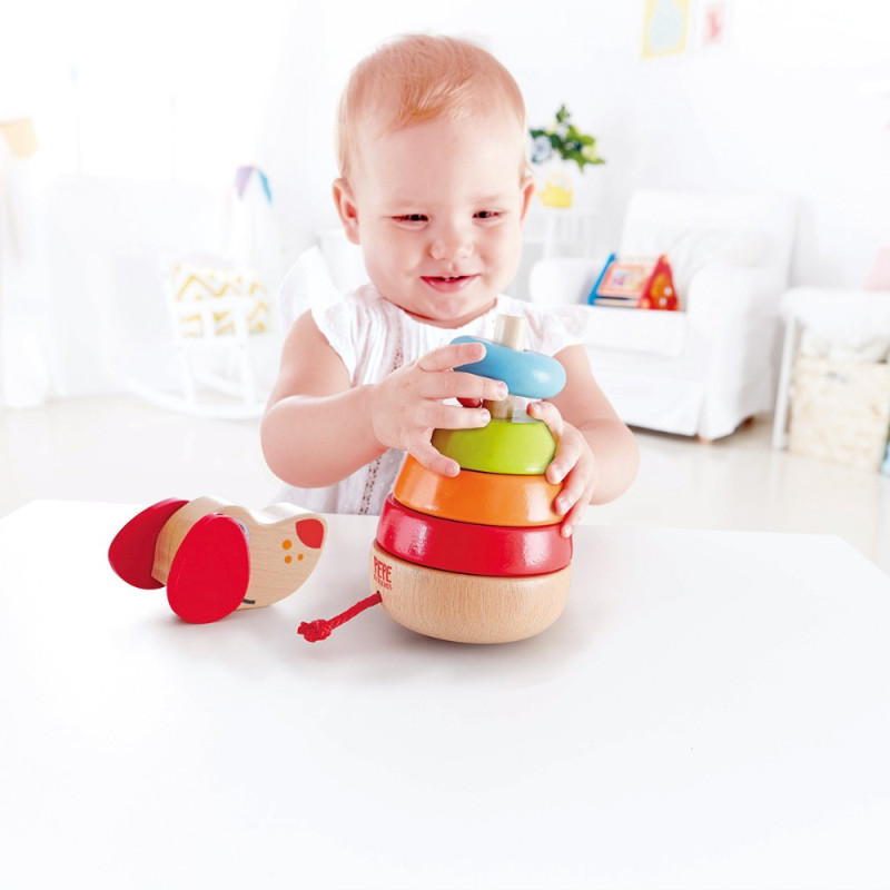HAPE DECIJA DRVENA KUCA DINDOLINO E0448A 