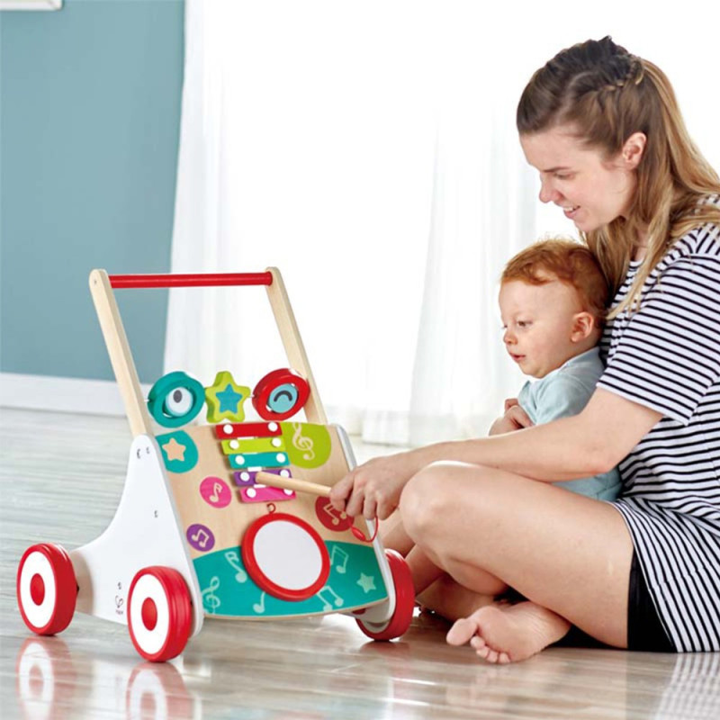 HAPE DECIJA DRVENA I MUZICKA GURALICA E0383A 