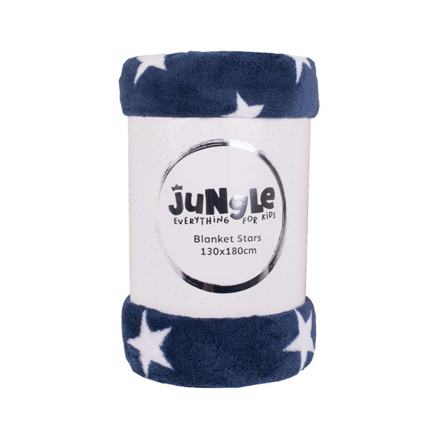JUNGLE NVT21-02 CEBE ZVEZDICA 130X180 NAVY-WHITE 