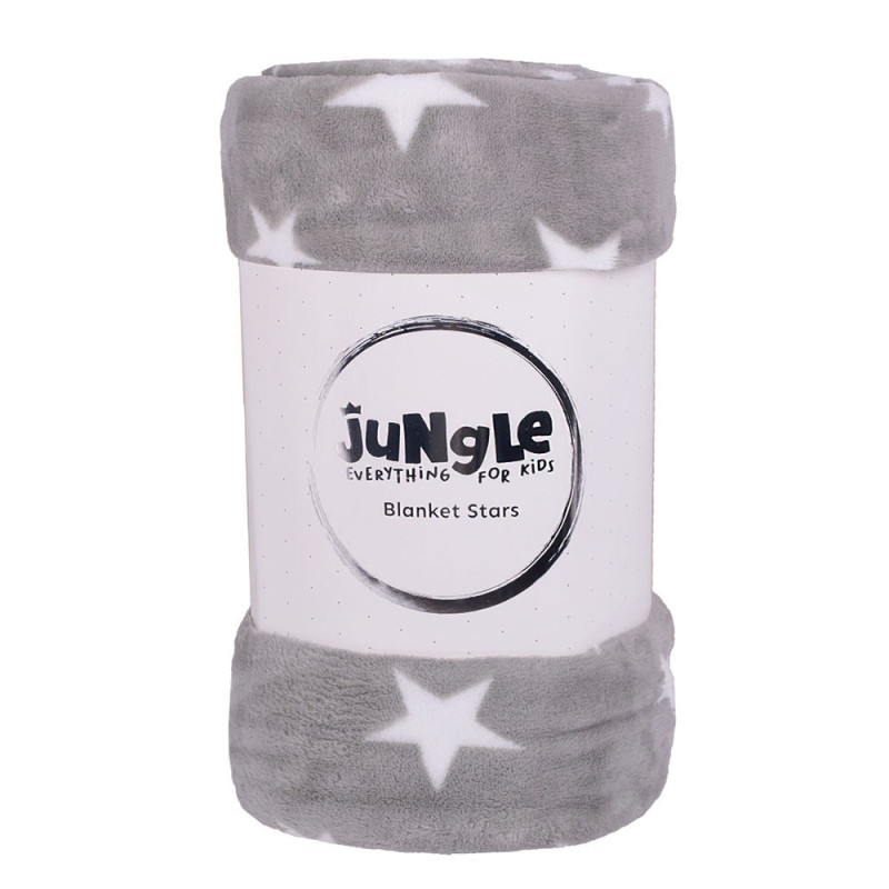 JUNGLE NVT21-03 CEBE ZVEZDICA 200X220CM GREY