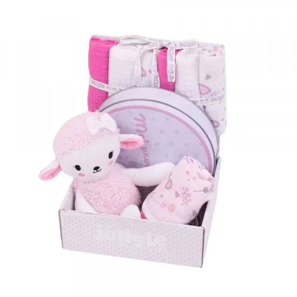 JUNGLE BEBI SET PRVI OTISAK FI22-01/PINK 