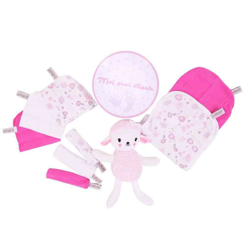 JUNGLE BEBI SET PRVI OTISAK FI22-01/PINK