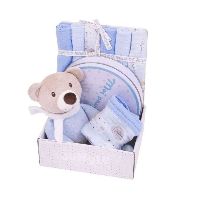 JUNGLE BEBI SET PRVI OTISAK FI22-02/BLUE