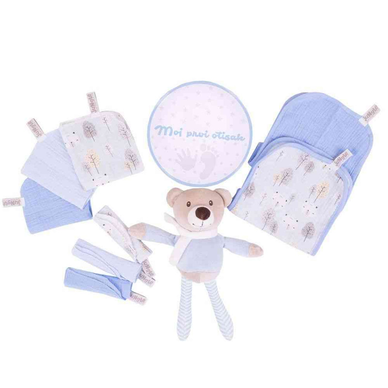 JUNGLE BEBI SET PRVI OTISAK FI22-02/BLUE