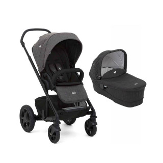 JOIE KOLICA DUO SISTEM CHROME DLX SIVA