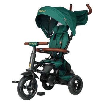 QPLAY TRICIKL RITO DELUXE ZELENA S380-17 