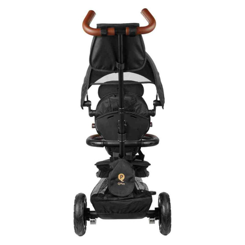 QPLAY TRICIKL RITO DELUXE CRNA S380-17