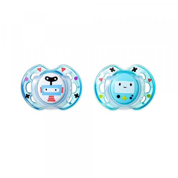 TOMMEE TIPPEE VARALICA SILIKON TT 0-6 M 2/1