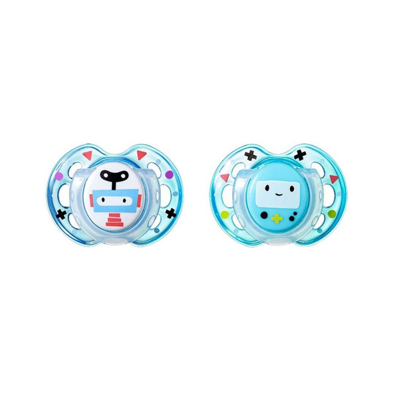 TOMMEE TIPPEE VARALICA SILIKON TT 0-6 M 2/1