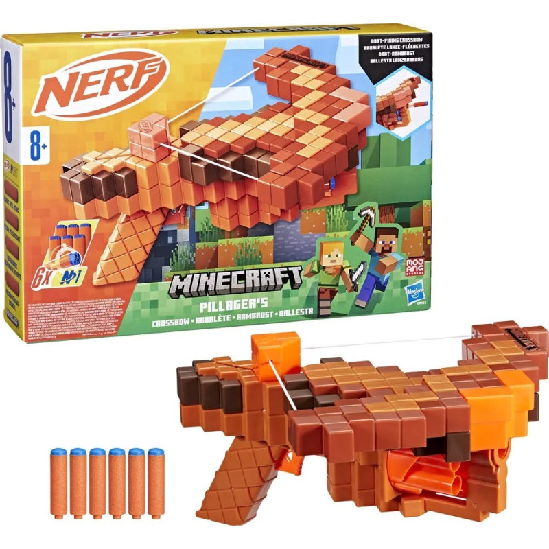 NERF MINECRAFT SAMOSTREL BLASTER 
