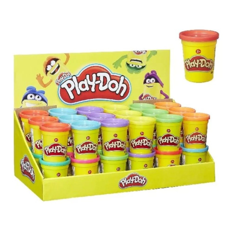 PLAY DOH SINGLE CAN ASST 