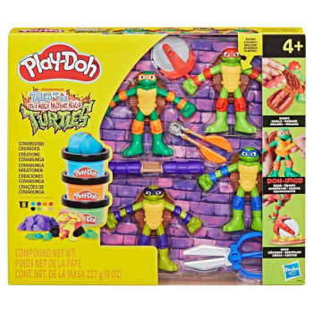 PLAY-DOH TMNT COWABUNGA CREATIONS 