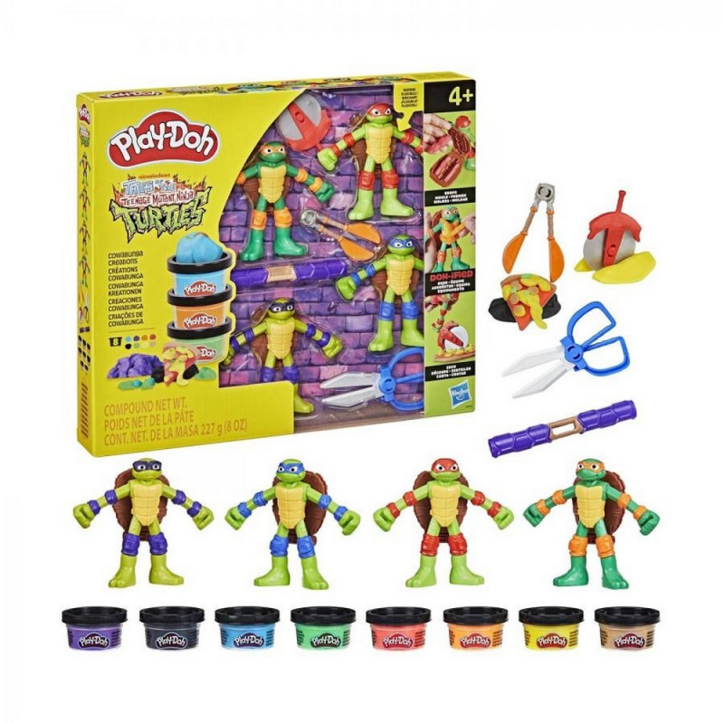PLAY-DOH TMNT COWABUNGA CREATIONS 