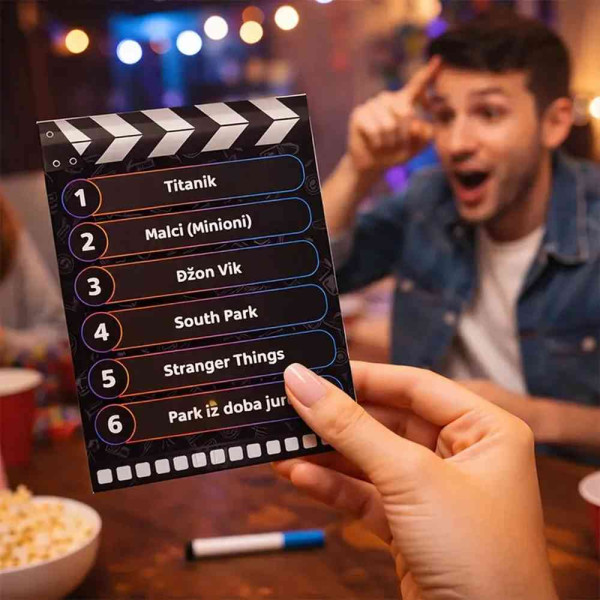 PICTURESQUE FILMOVI I SERIJE DRUŠTVENA IGRA 