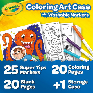 CRAYOLA SET ZA CRTANJE COLORING ART 