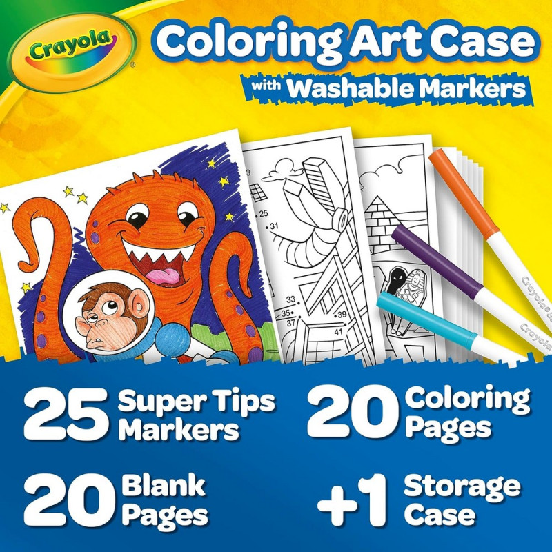 CRAYOLA SET ZA CRTANJE COLORING ART 