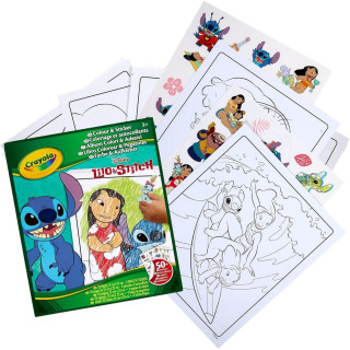 CRAYOLA BOJANKA SA STIKERIMA STITCH 