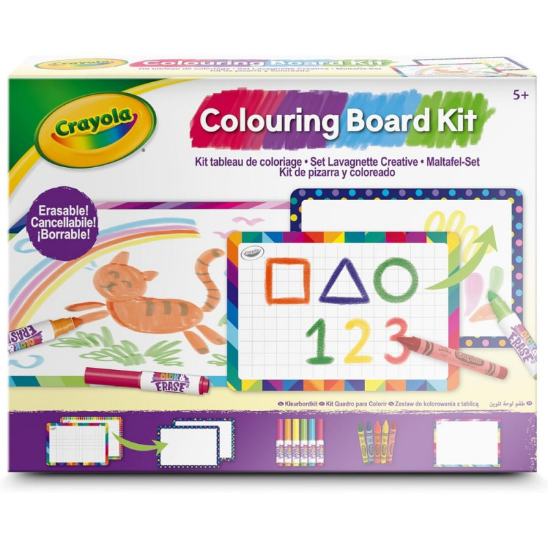 CRAYOLA SET TABLA I FLOMASTERI 