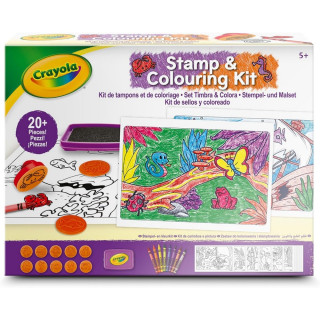 CRAYOLA SET NACRTAJ I OBOJ FOREST ANIMALS 