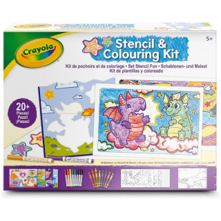 CRAYOLA SET ZA CRTANJE MALI ZMAJ 