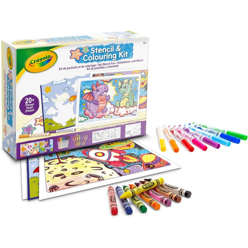 CRAYOLA SET ZA CRTANJE MALI ZMAJ 