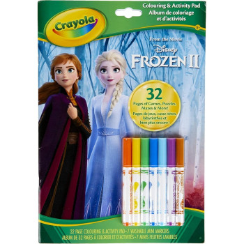 CRAYOLA BOJANKA SA FLOMASTERIMA FROZEN 