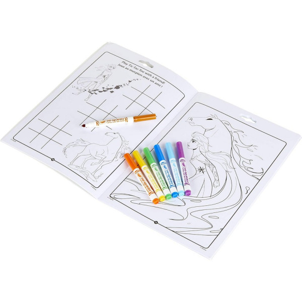 CRAYOLA BOJANKA SA FLOMASTERIMA FROZEN 