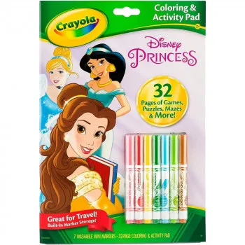 CRAYOLA BOJANKA SA FLOMASTERIMA PRINCESS 