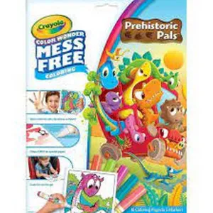 CRAYOLA BOJANKA SA FLOMASTERIMA DINOSAURUS