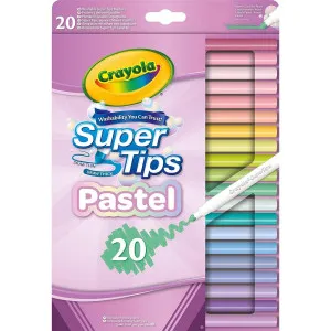 CRAYOLA FLOMASTERI PASTEL 20 KOM