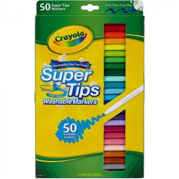 CRAYOLA FLOMASTERI 50 KOM 