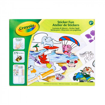 CRAYOLA CRAYOLA STICKER FUN SET 