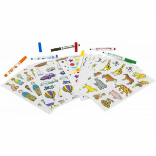 CRAYOLA CRAYOLA COLOUR CRAFTS SET SA 500 STIKERA