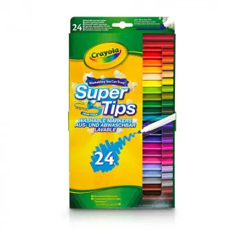 CRAYOLA FLOMASTERI SUPERTIPS 24 KOM 
