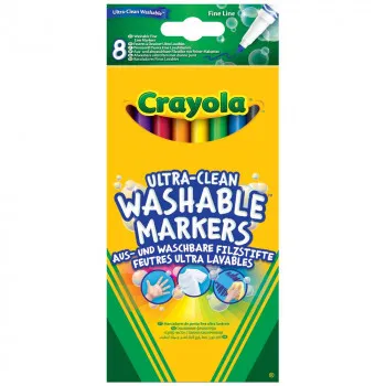 CRAYOLA TANKI PERIVI MARKERI 8 KOM 