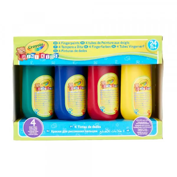 CRAYOLA ZA PRSTICE SET 4 BOJE 