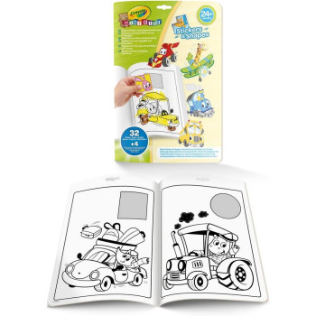 CRAYOLA BOJANKA SA STIKERIMA WHEELS 