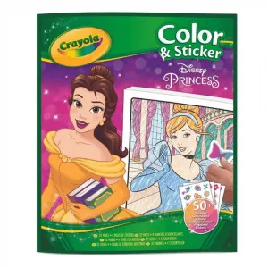CRAYOLA BOJANKA SA STIKERIMA PRINCESS