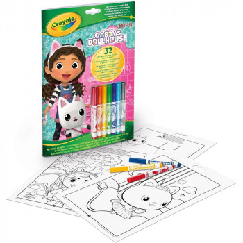 CRAYOLA BOJANKA SA FLOMASTERIMA GABBY 