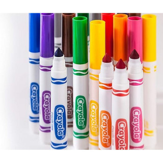 CRAYOLA FLOMASTERI BROADLINE 24 KOM 
