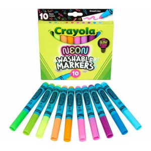 CRAYOLA FLOMASTERI NEON 10 KOM 