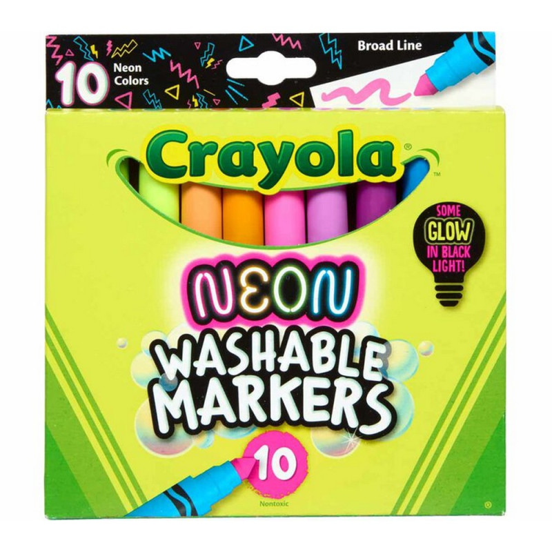 CRAYOLA FLOMASTERI NEON 10 KOM 