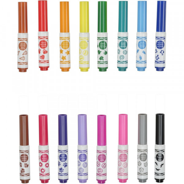 CRAYOLA FLOMASTERI EMOJI 16 KOM 