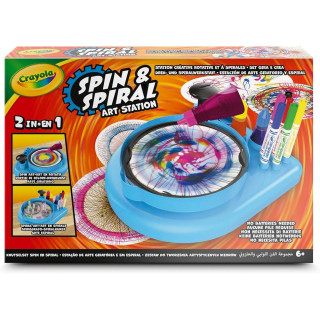CRAYOLA SET ZA CRTANJE ZAVRTI I OBOJ 