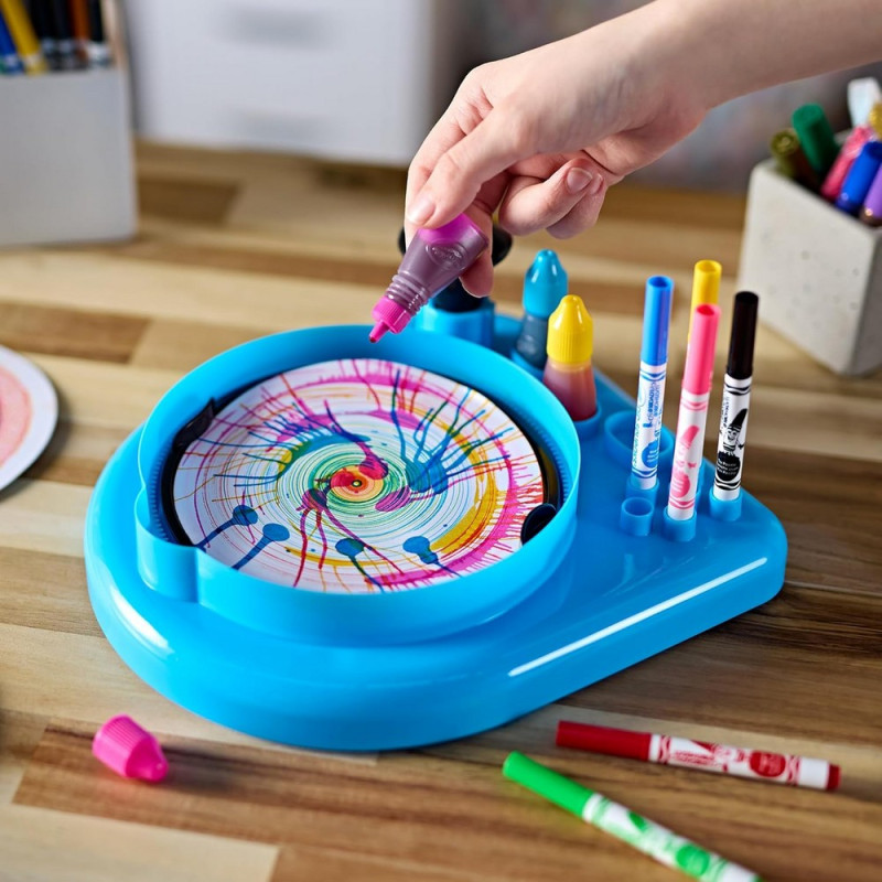 CRAYOLA SET ZA CRTANJE ZAVRTI I OBOJ 