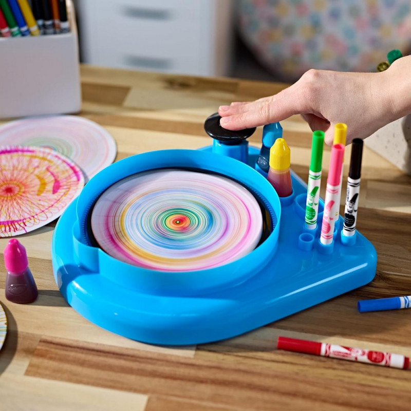 CRAYOLA SET ZA CRTANJE ZAVRTI I OBOJ 