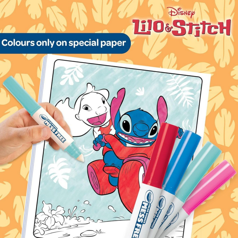 CRAYOLA BOJANKA SA FLOMASTERIMA STITCH 